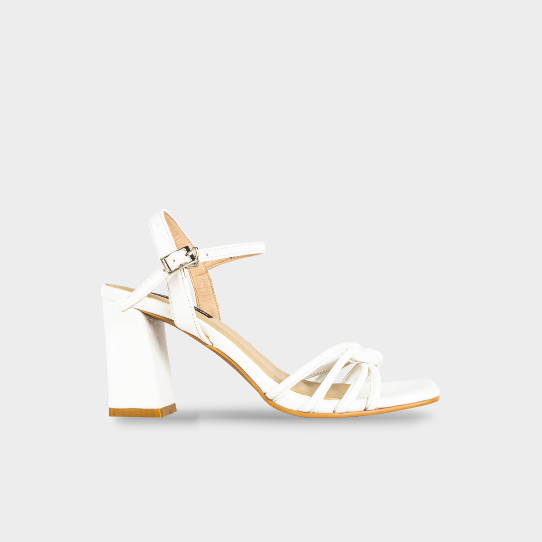 Sheena sandals (White) – Zanea Shoes