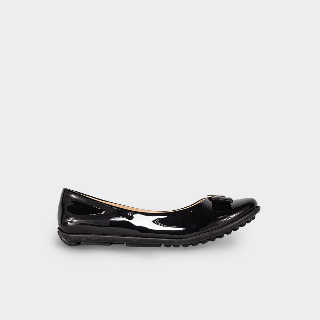 Natasha Flats (Black) – Zanea Shoes