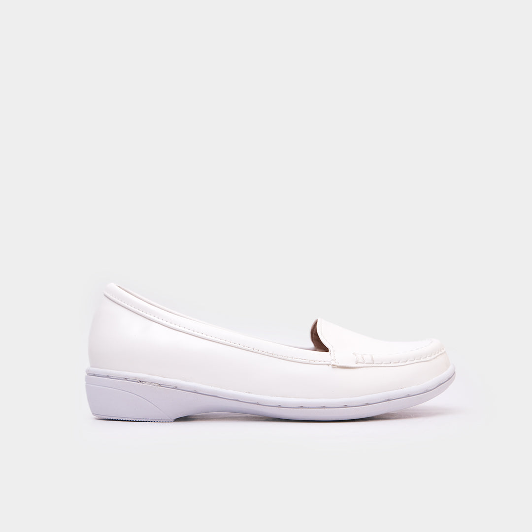Maddie Loafers (White)